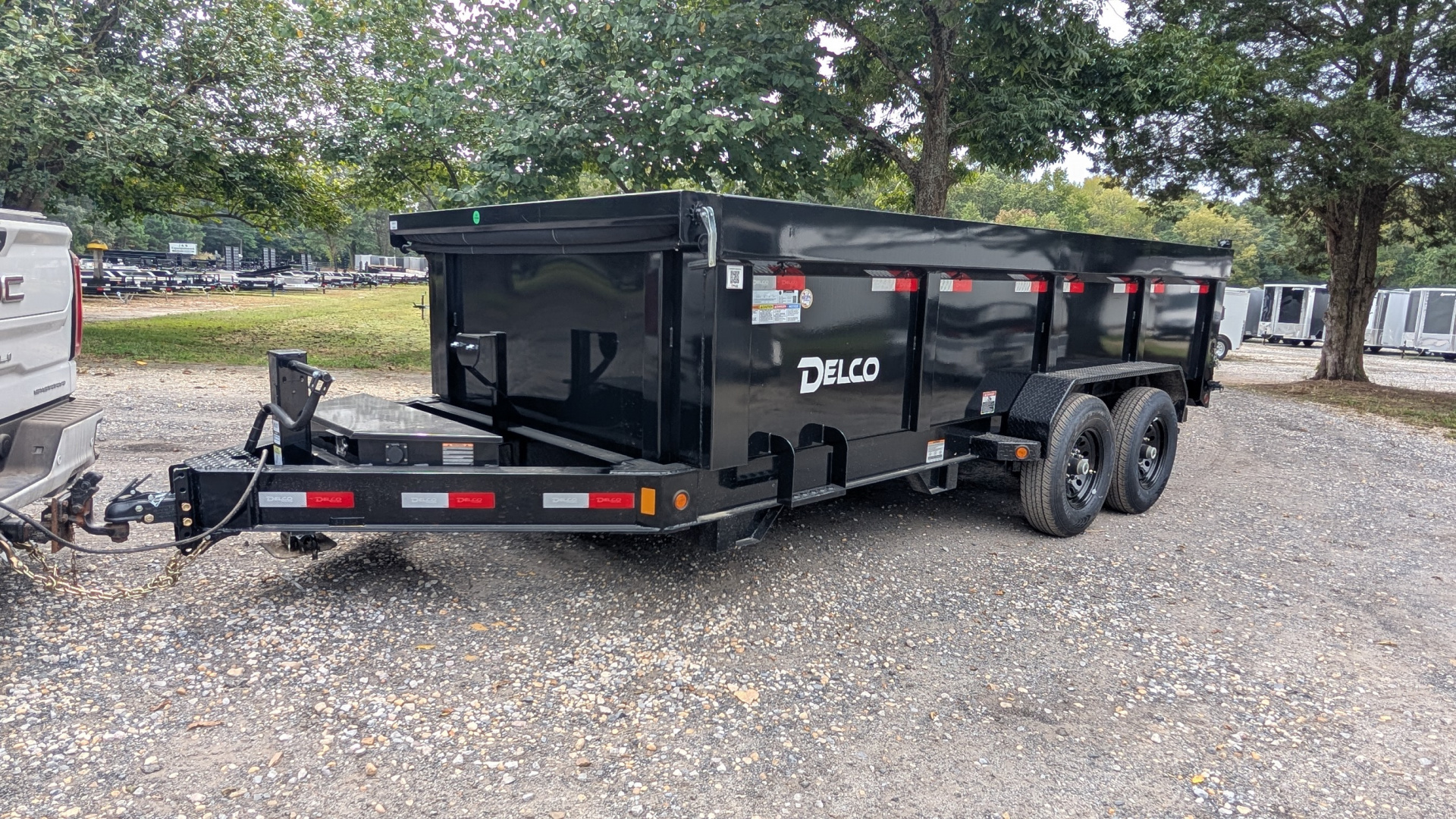 New 2025 Delco Trailers 23858 16' 3'sides dump Dump Trailer
