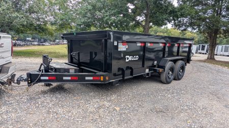 New 2025 Delco Trailers 23858 16' 3'sides dump Dump Trailer