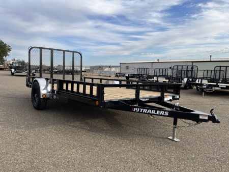 New 2026 PJ Trailers Single Axle Utility-Upgraded 5.2K Axle
