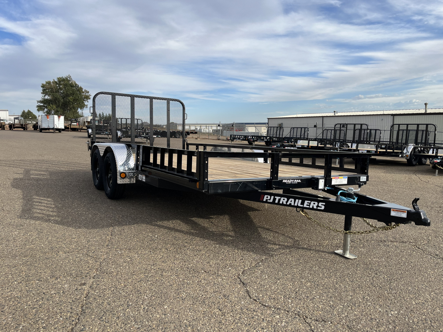 New 2026 PJ Trailers UL 83"x16' Tandem Axle Utility Trailer Utility Trailer
