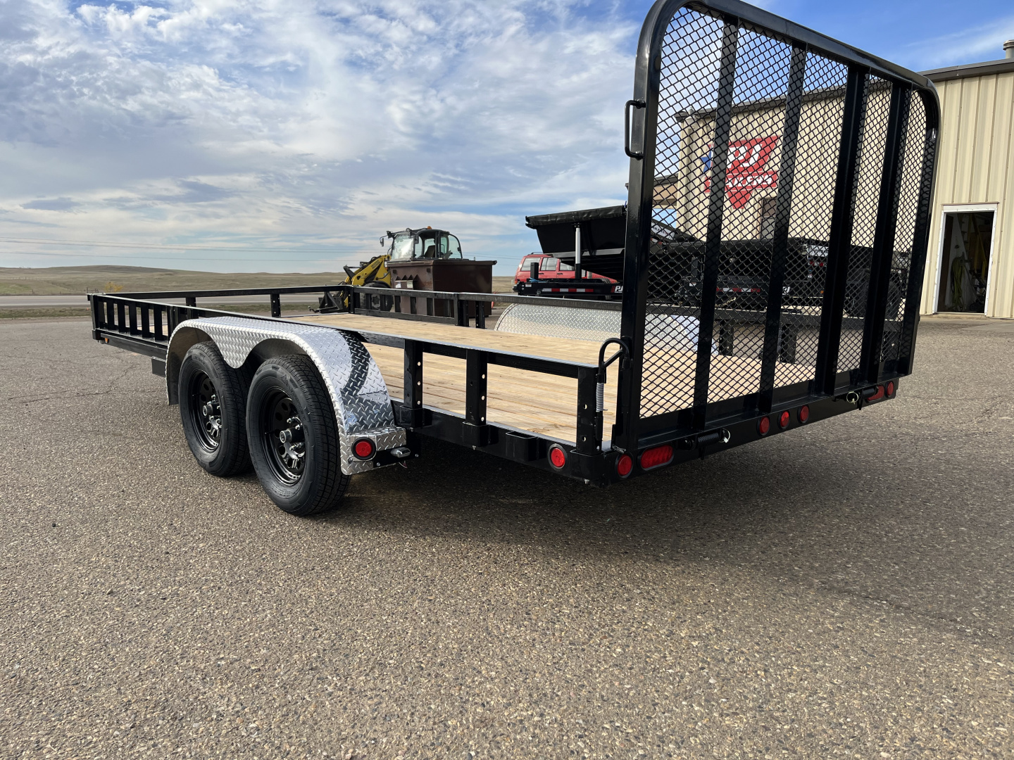 New 2026 PJ Trailers UL 83"x16' Tandem Axle Utility Trailer Utility Trailer