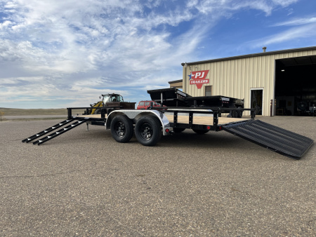New 2026 PJ Trailers UL 83"x16' Tandem Axle Utility Trailer Utility Trailer