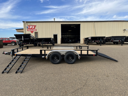 New 2026 PJ Trailers UL 83"x16' Tandem Axle Utility Trailer Utility Trailer