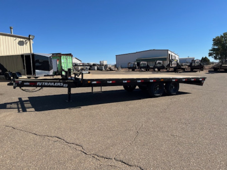 New 2026 PJ Trailers F8 Deckover Flatbed Trailer 20' Flatbed Trailer