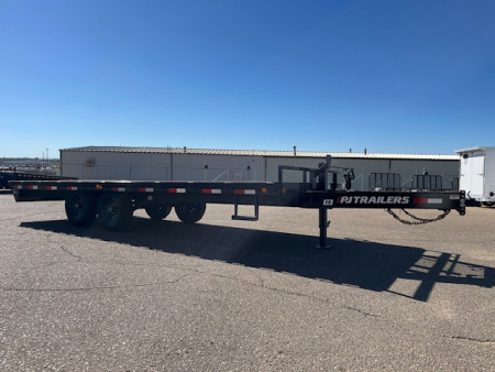 New 2026 PJ Trailers F8 Deckover Flatbed Trailer 20' Flatbed Trailer
