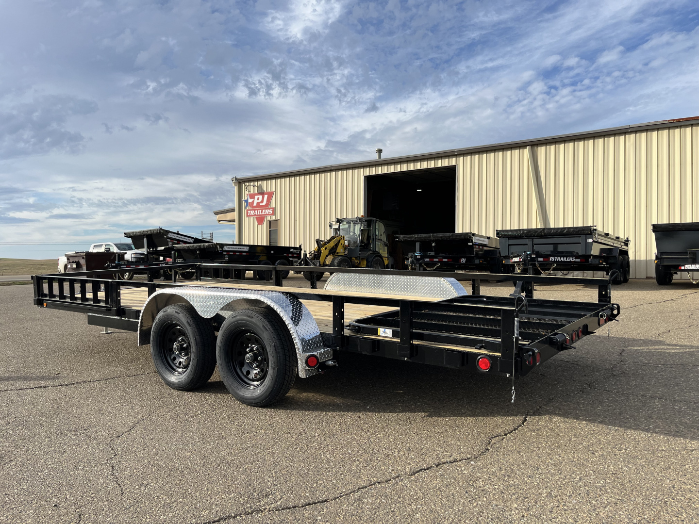 New 2027 PJ Trailers UL 83"x16' Tandem Axle Utility Trailer Utility Trailer