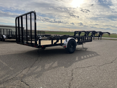 New 2026 PJ Trailers Single Axle Utility-Upgraded 5.2K Axle