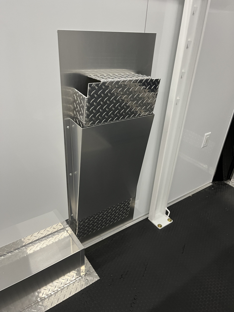 New 2026 Haulmark EDGE 28 Aluminum Stacker Enclosed Race Trailer, Finished Race Interior