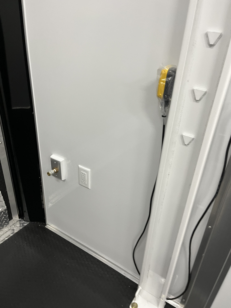 New 2026 Haulmark EDGE 28 Aluminum Stacker Enclosed Race Trailer, Finished Race Interior