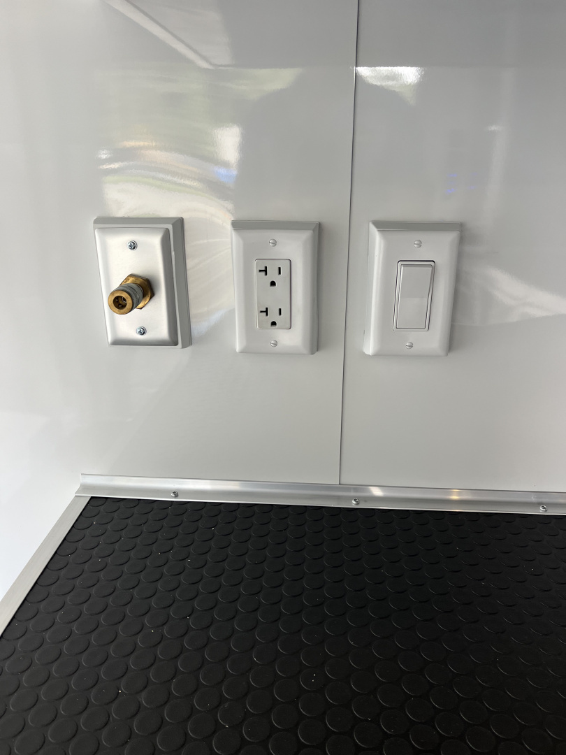 New 2026 Haulmark EDGE 28 Aluminum Stacker Enclosed Race Trailer, Finished Race Interior