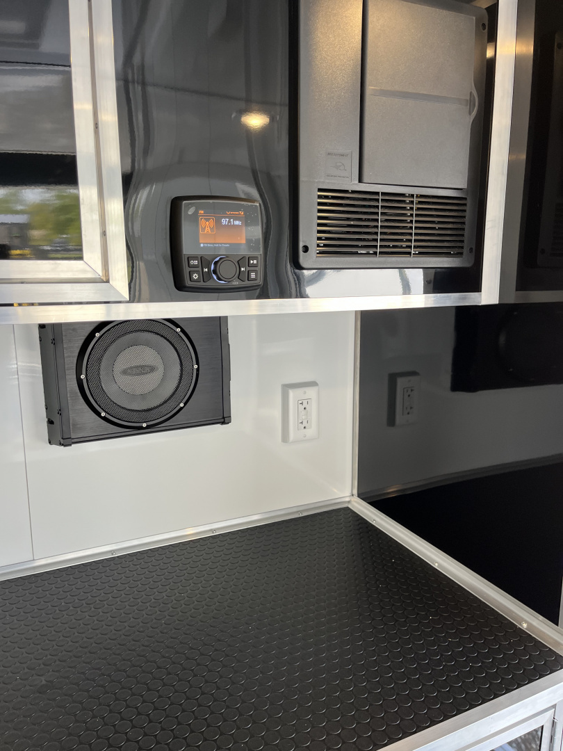 New 2026 Haulmark EDGE 28 Aluminum Stacker Enclosed Race Trailer, Finished Race Interior