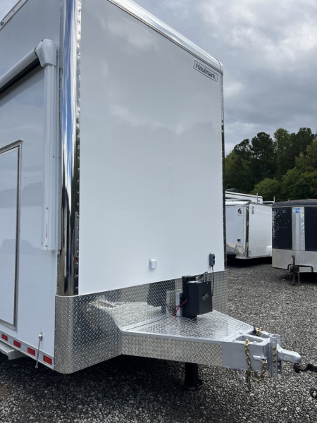 New 2026 Haulmark EDGE 28 Aluminum Stacker Enclosed Race Trailer, Finished Race Interior