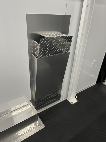 New 2026 Haulmark EDGE 28 Aluminum Stacker Enclosed Race Trailer, Finished Race Interior