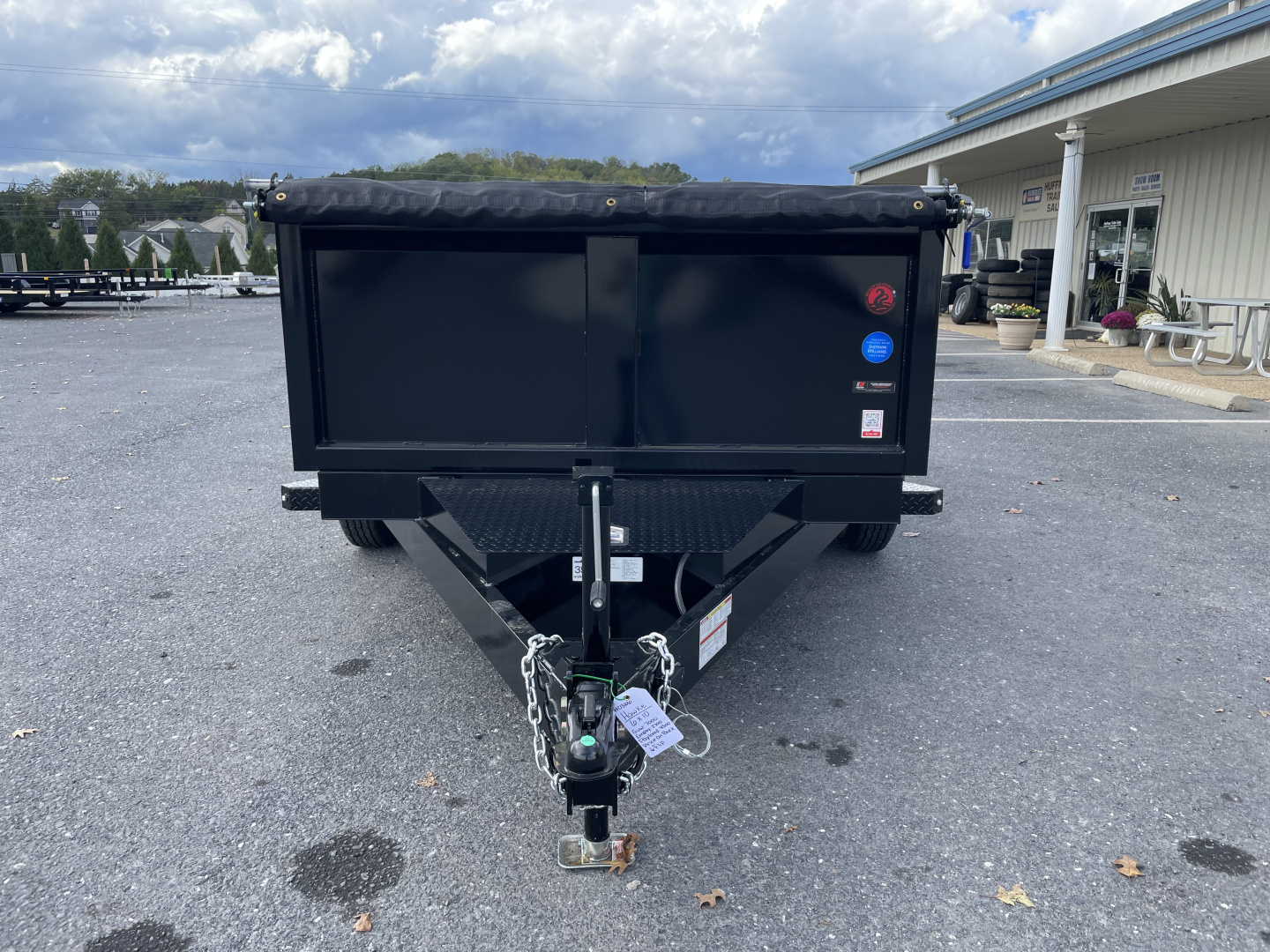 New 2026 Hawke 6x10 7k Dump Trailer