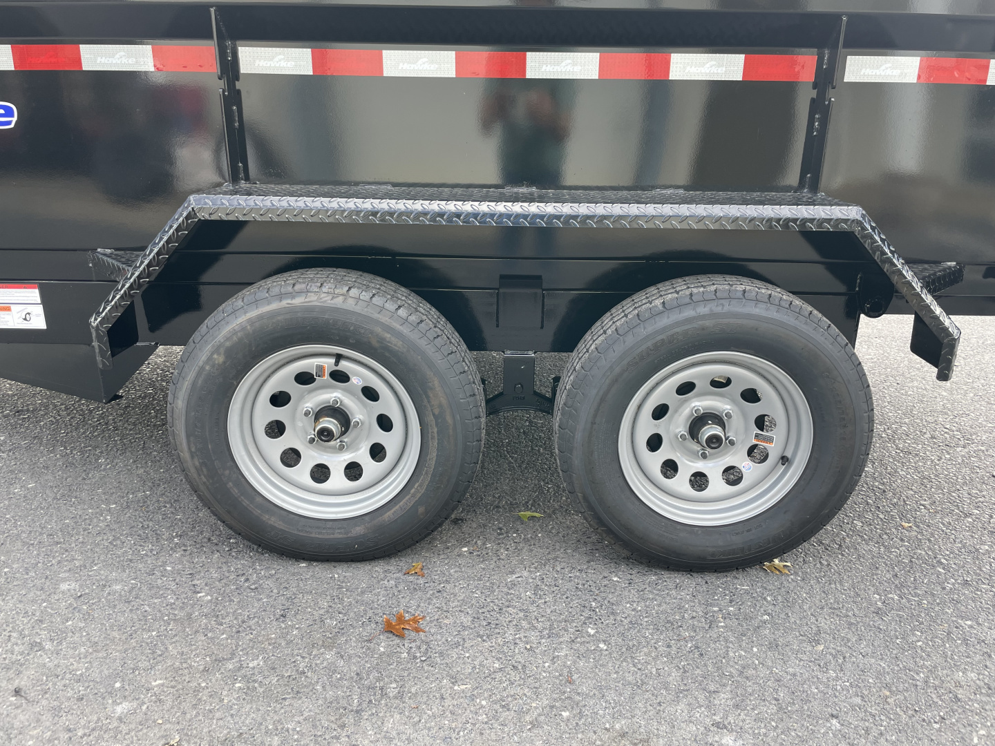 New 2026 Hawke 6x10 7k Dump Trailer