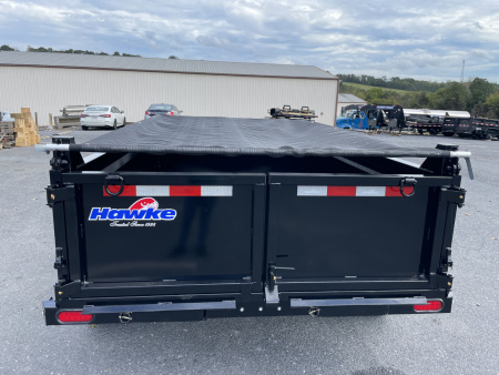 New 2026 Hawke 6x10 7k Dump Trailer