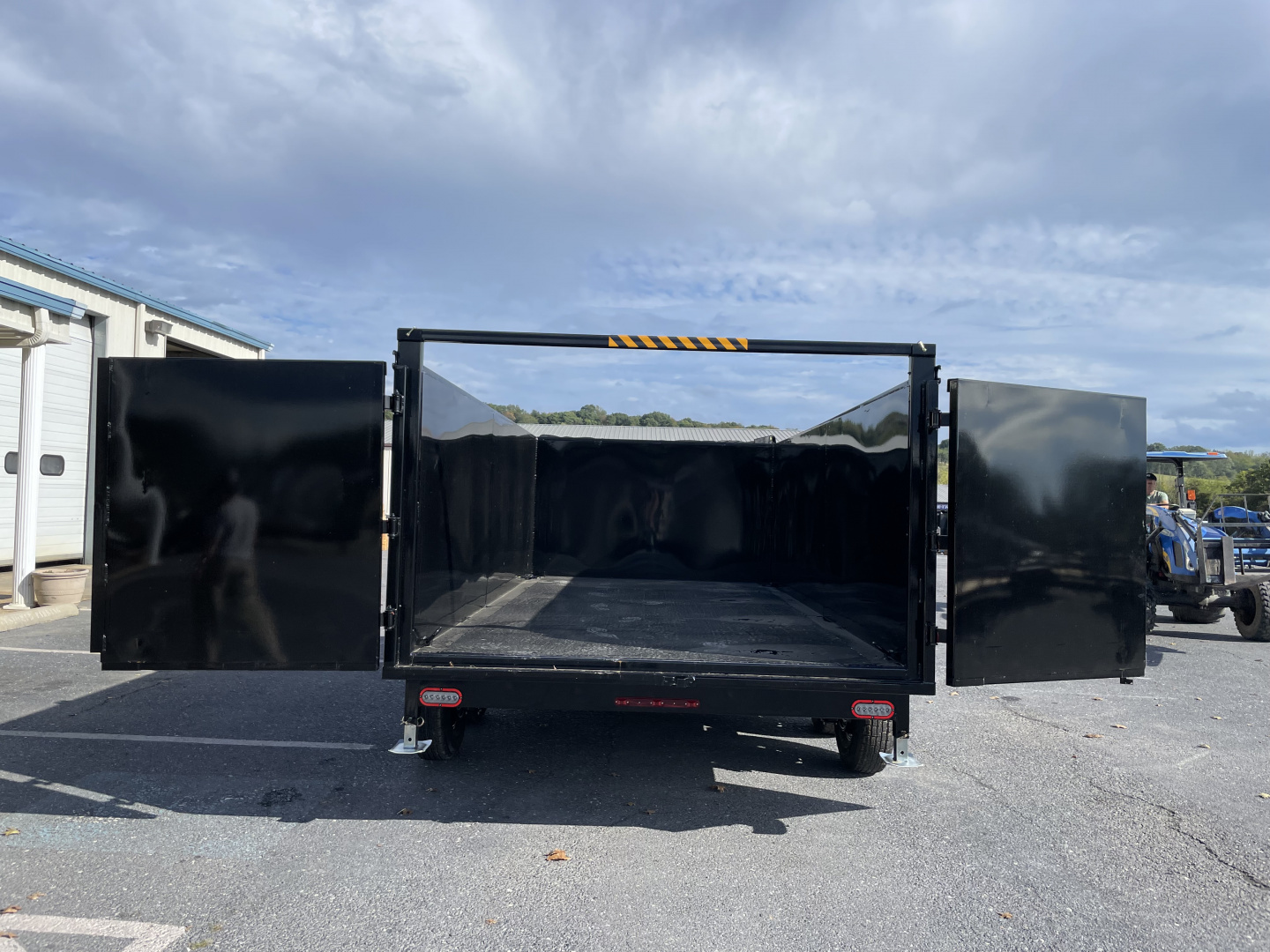 New 2026 Nexhaul 7x14 4' Walls Dump Trailer