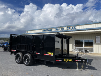 New 2026 Nexhaul 7x14 4' Walls Dump Trailer
