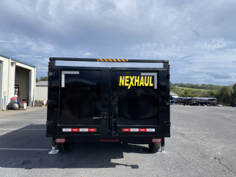 New 2026 Nexhaul 7x14 4' Walls Dump Trailer