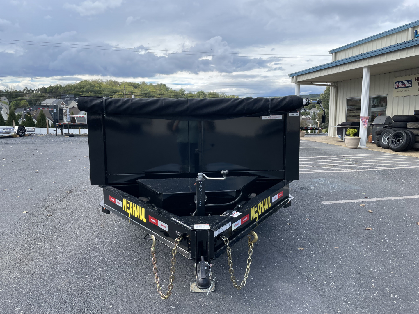 New 2026 Nexhaul 7X14 Dump Trailer