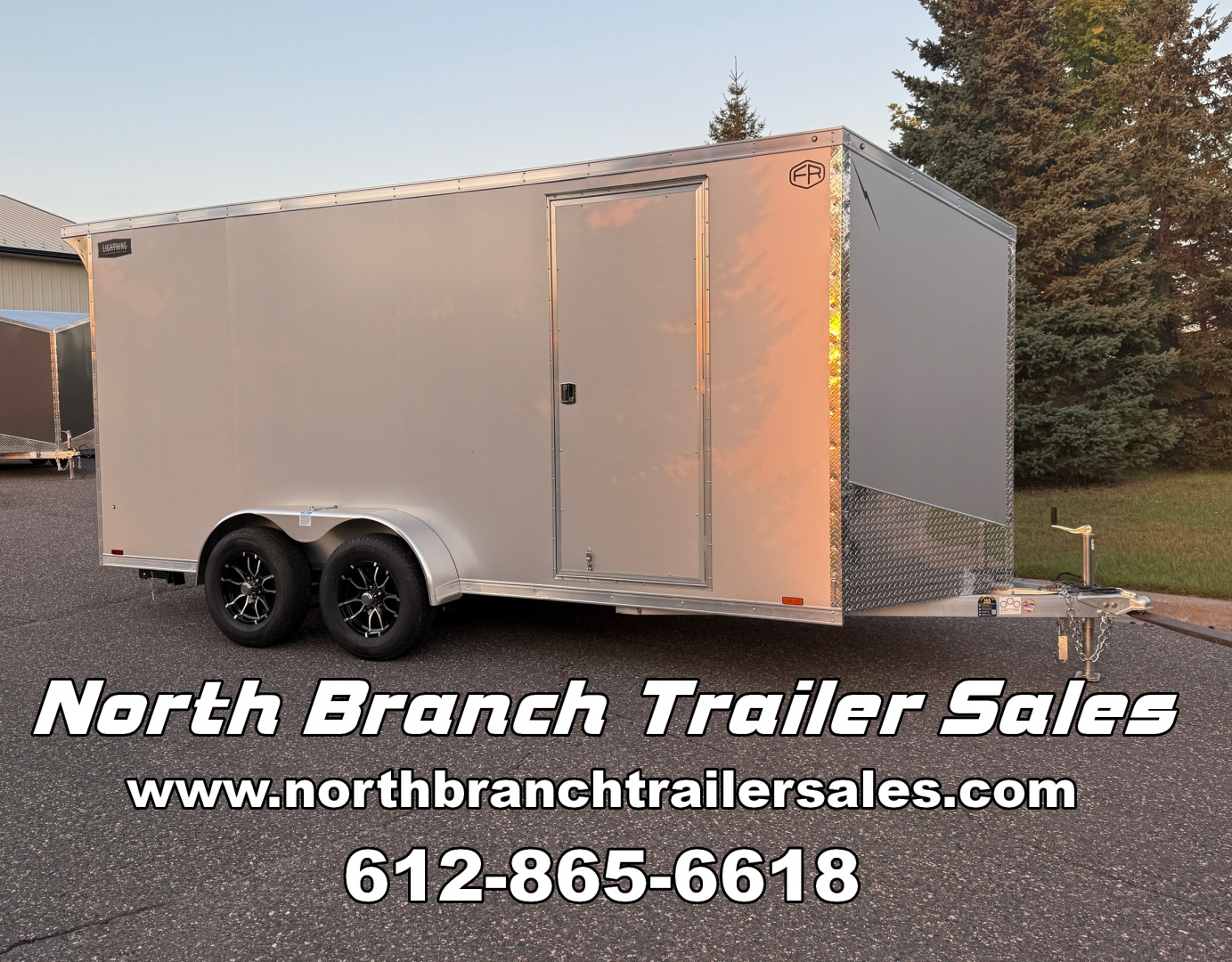 New 2026 Lightning Trailers LTF716TA2 Cargo / Enclosed Trailer