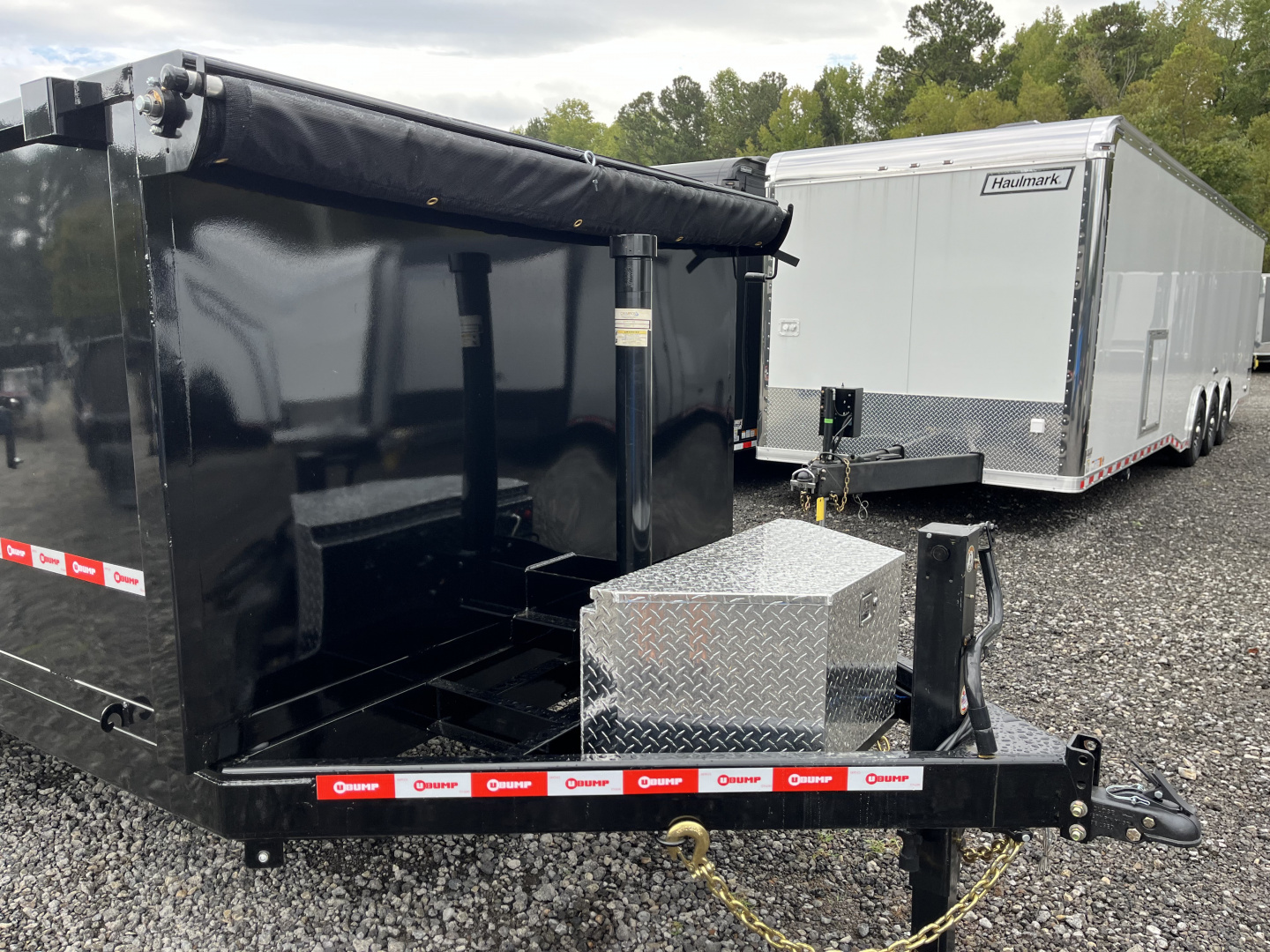 New 2026 U-Dump 7x14 With 48" Sides, 14K GVWR, Pro-Heavy Telescoping, Dump Trailer