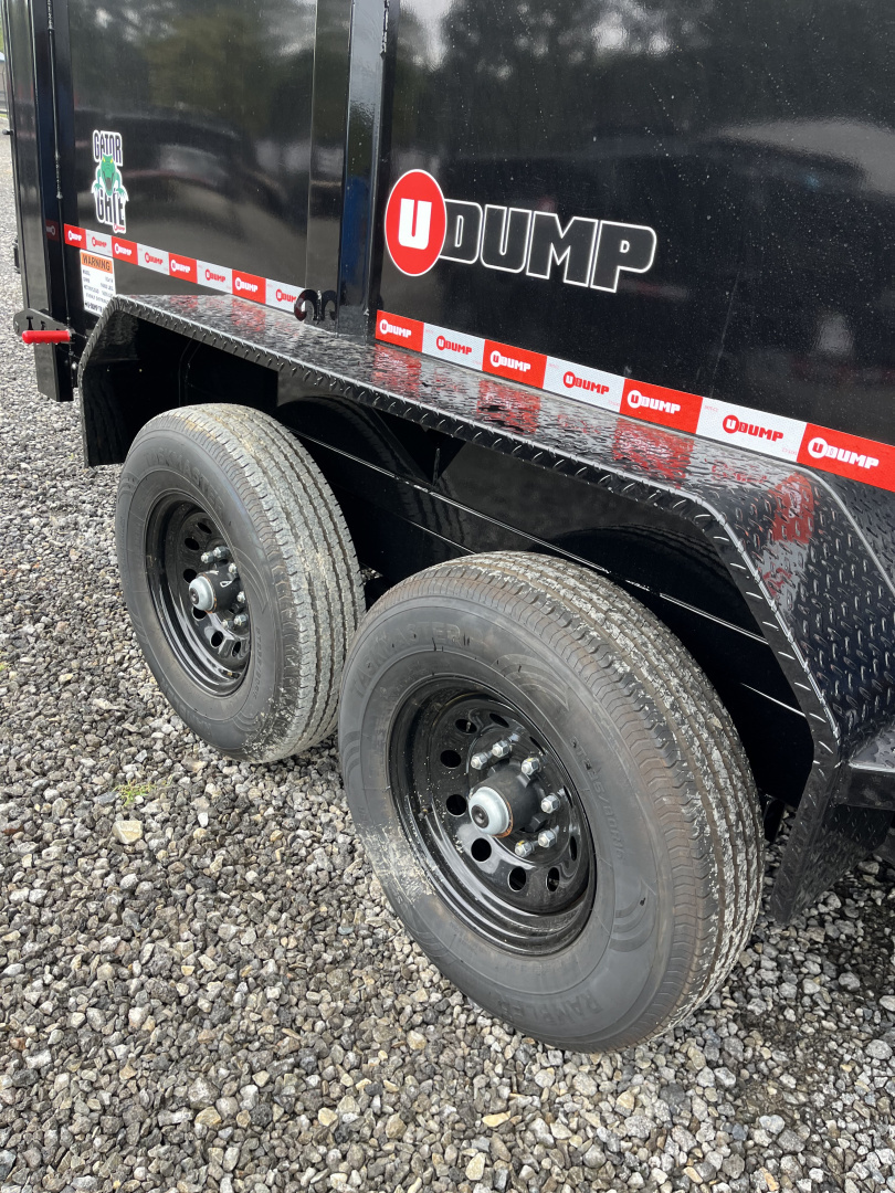 New 2026 U-Dump 7x14 With 48" Sides, 14K GVWR, Pro-Heavy Telescoping, Dump Trailer