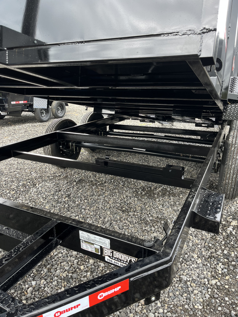 New 2026 U-Dump 7x14 With 48" Sides, 14K GVWR, Pro-Heavy Telescoping, Dump Trailer