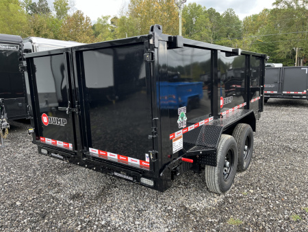 New 2026 U-Dump 7x14 With 48" Sides, 14K GVWR, Pro-Heavy Telescoping, Dump Trailer