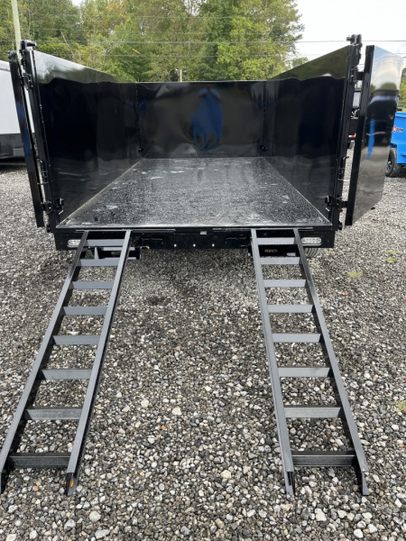 New 2026 U-Dump 7x14 With 48" Sides, 14K GVWR, Pro-Heavy Telescoping, Dump Trailer