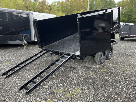 New 2026 U-Dump 7x14 With 48" Sides, 14K GVWR, Pro-Heavy Telescoping, Dump Trailer