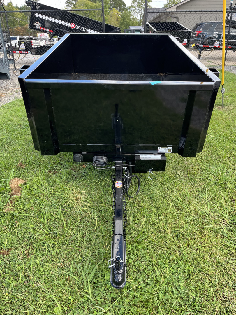 New 2025 U-Dump 4X6 With 19" Sides, ATV / UTV Dump Trailer, 2K GVWR, Single Axle, Hydraulic Dump