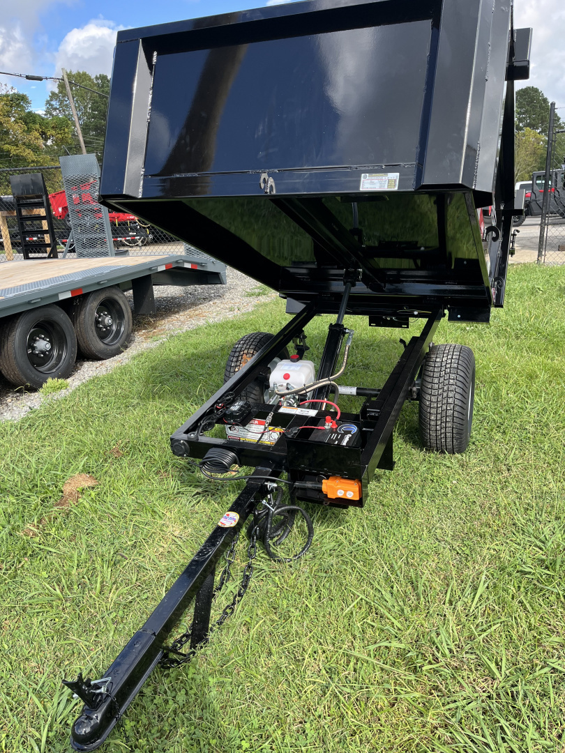 New 2025 U-Dump 4X6 With 19" Sides, ATV / UTV Dump Trailer, 2K GVWR, Single Axle, Hydraulic Dump