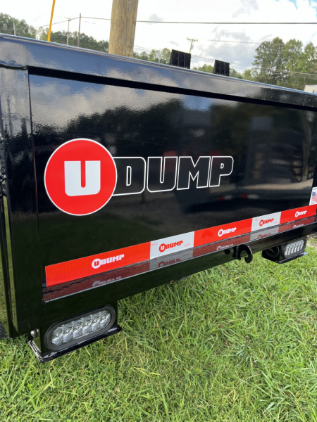 New 2025 U-Dump 4X6 With 19" Sides, ATV / UTV Dump Trailer, 2K GVWR, Single Axle, Hydraulic Dump