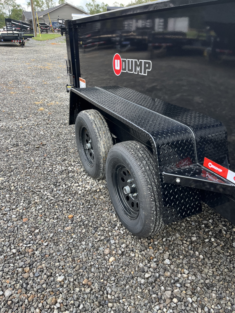 New 2026 U-Dump 6X10 With 31''Sides, Pro-Lite Low-Profile Dump Trailer, 8K GVWR, Tarp & Roller,