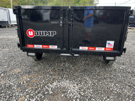 New 2026 U-Dump 6X10 With 31''Sides, Pro-Lite Low-Profile Dump Trailer, 8K GVWR, Tarp & Roller,