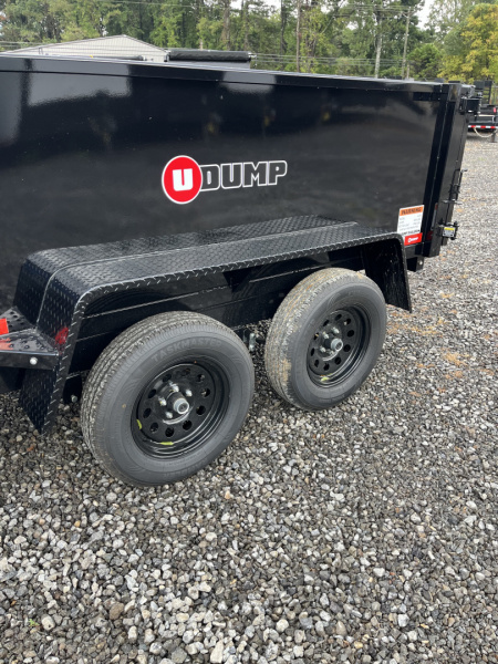 New 2026 U-Dump 6X10 With 31''Sides, Pro-Lite Low-Profile Dump Trailer, 8K GVWR, Tarp & Roller,