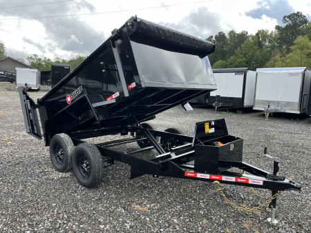 New 2026 U-Dump 6X10 With 31''Sides, Pro-Lite Low-Profile Dump Trailer, 8K GVWR, Tarp & Roller, Upgraded Aluminum Mag Wheels, Swift Red