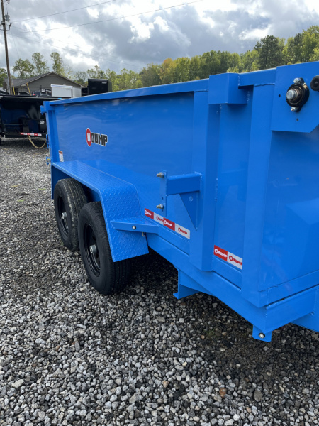 New 2026 U-Dump 6X12 With 31" Sides, Pro-Lite Low-Profile Dump Trailer, 10K GVWR, Tarp & Roller, Slide-Out Ramps