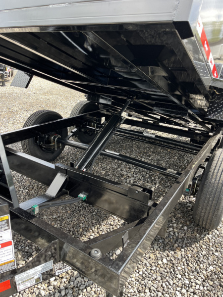 New 2026 U-Dump 6X12 With 31" Sodes, Pro-Lite Low-Profile Dump Trailer, 10K GVWR, Tarp & Roller, Slide-Out Ramps