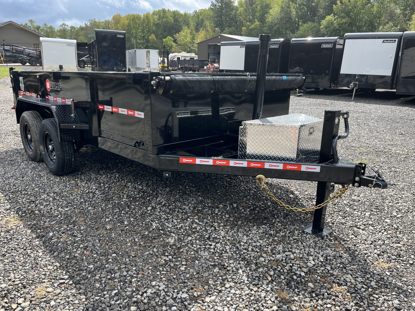 New 2026 U-Dump Pro-Heavy Series 7x14 Dump Trailer With 25" Sides, Telescopic Ram, 14K GVWR