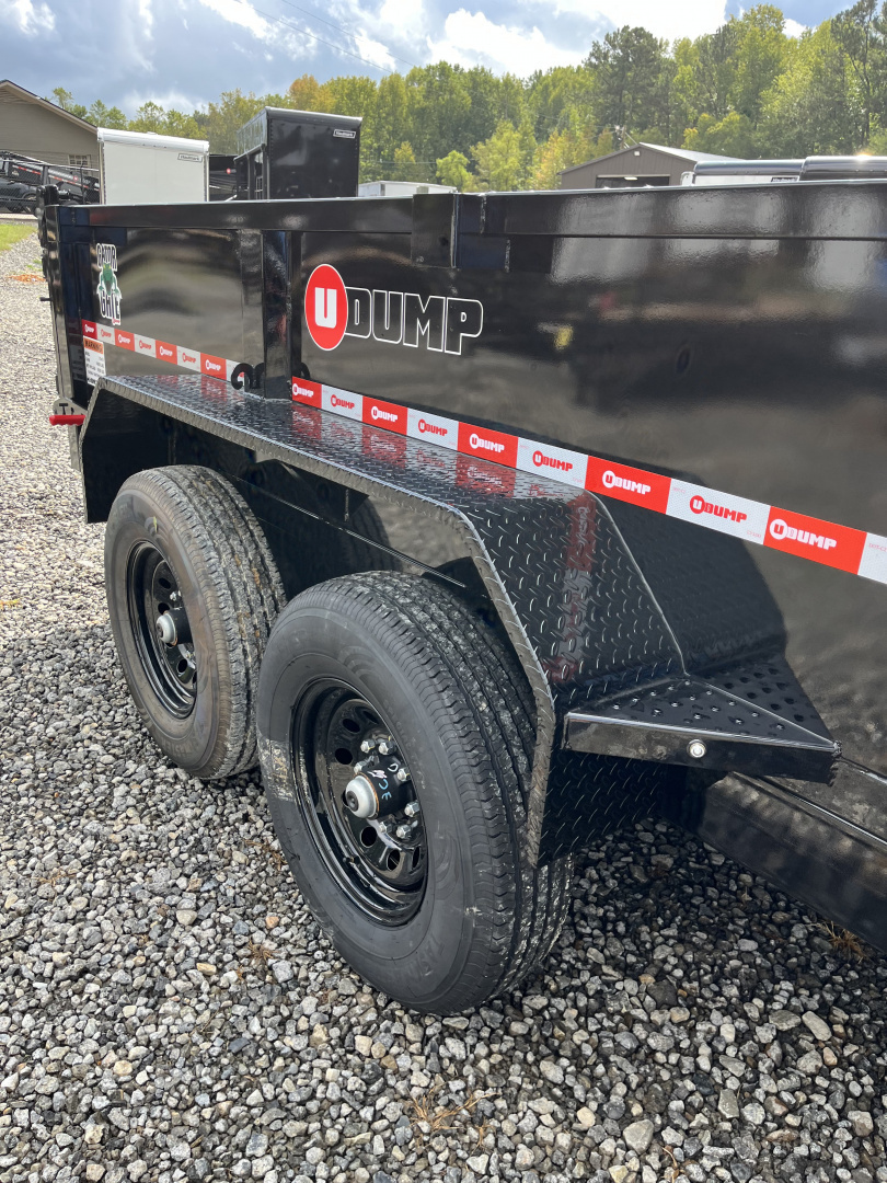 New 2026 U-Dump Pro-Heavy Series 7x14 Dump Trailer With 25" Sides, Telescopic Ram, 14K GVWR
