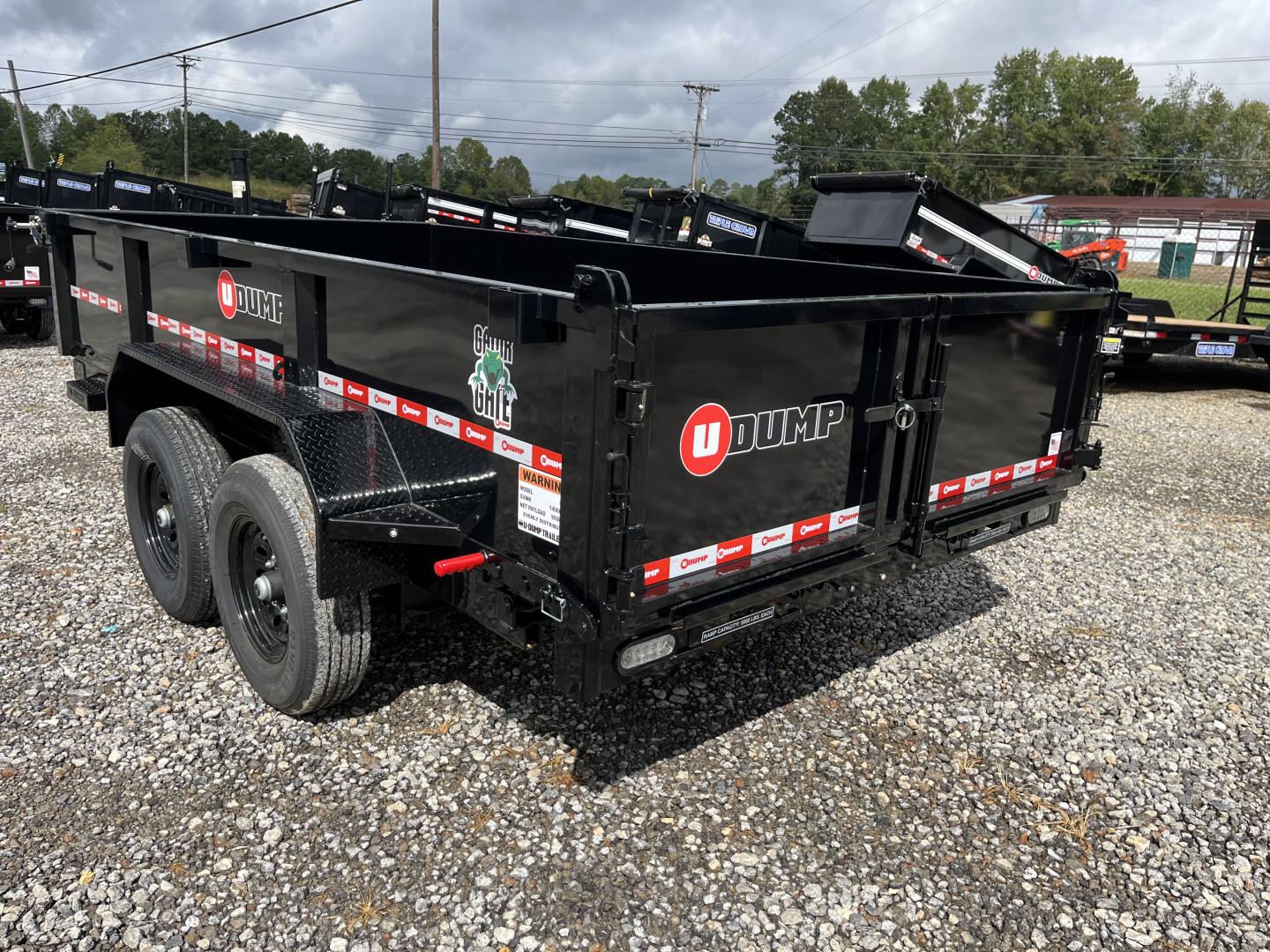 New 2026 U-Dump Pro-Heavy Series 7x14 Dump Trailer With 25" Sides, Telescopic Ram, 14K GVWR