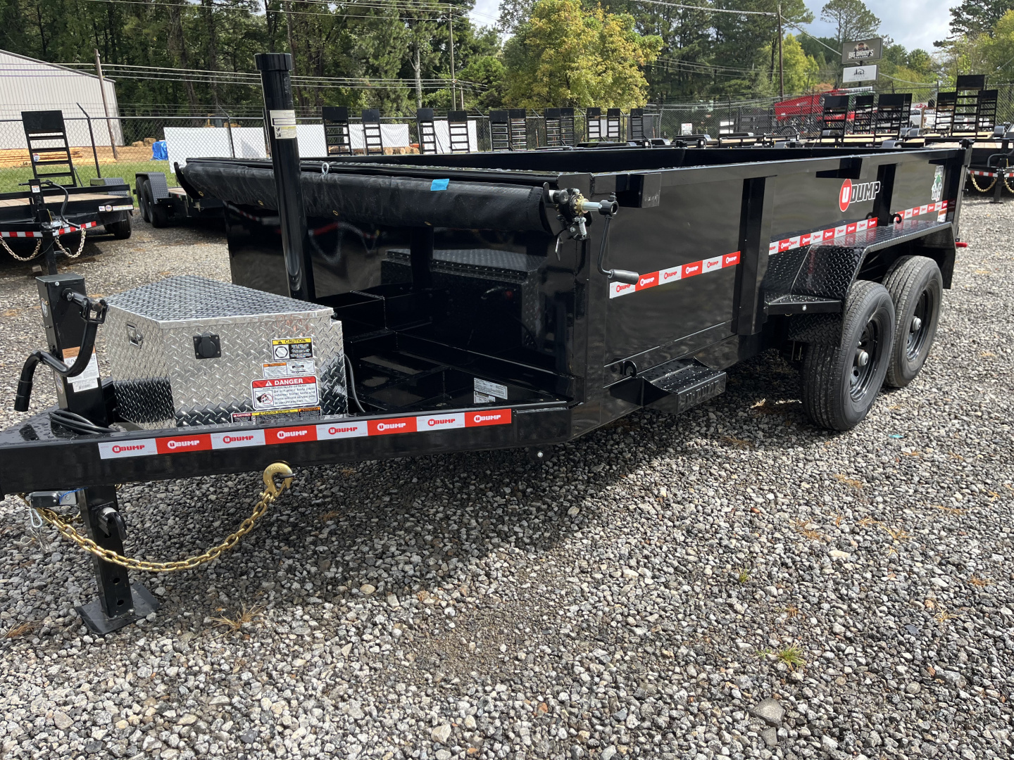 New 2026 U-Dump Pro-Heavy Series 7x14 Dump Trailer With 25" Sides, Telescopic Ram, 14K GVWR