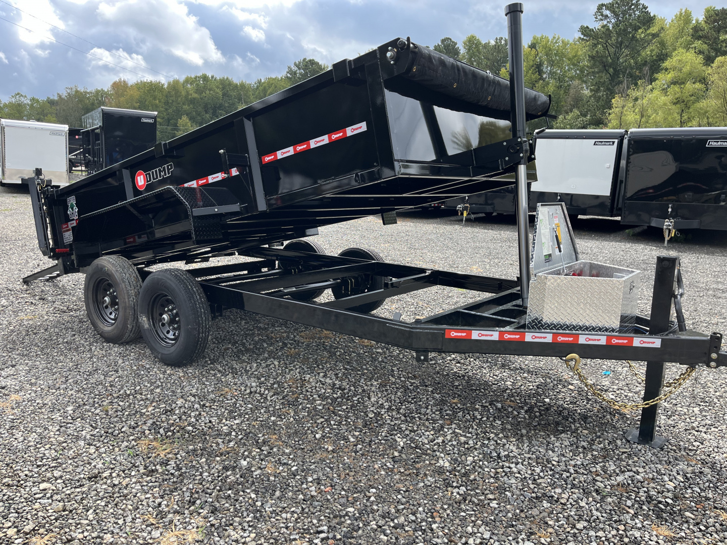 New 2026 U-Dump Pro-Heavy Series 7x14 Dump Trailer With 25" Sides, Telescopic Ram, 14K GVWR