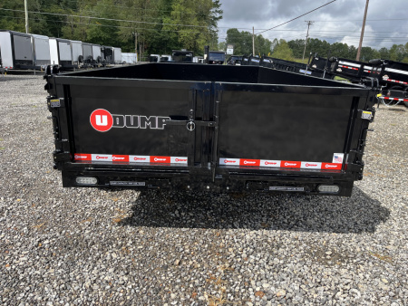 New 2026 U-Dump Pro-Heavy Series 7x14 Dump Trailer With 25" Sides, Telescopic Ram, 14K GVWR