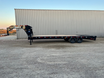 New 2026 Diamond C Trailers 25' FMAX207 Gooseneck Flatbed Trailer