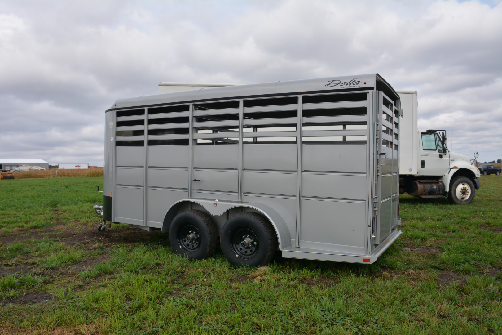 New 2024 Delta Mfg 16' LENGTH Stock / Stock Combo Trailer