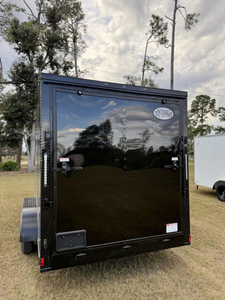 New Titanium Cargo 7x16 Tandem Axle Blackout Enclosed Trailer