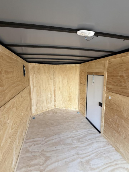 New Titanium Cargo 7x16 Tandem Axle Blackout Enclosed Trailer